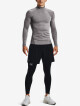 Under Armour ColdGear Armour Compression Mock LS Charcoal light heather - thumb (1)