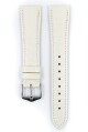 Řemínek Hirsch Regent - bílý, mat - 16 mm - M – Střední délka - 14 mm - Rose Gold - thumb (2)