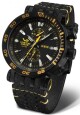 Vostok Europe Energia Rocket Chrono Line VK61-575C589 - Černý kožený řemínek - thumb (1)