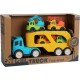 Nákladní auto 33 cm s přívěsem, 11 x 40 x 25cm - thumb (1)