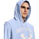 Pánská mikina Under Armour  RIVAL TERRY BIG LOGO HD Isotope Blue L - thumb (1)