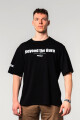 Pánské tričko Nebbia  Heavyweight Cotton Oversized T-shirt GRIND Black XL - thumb (0)