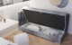 ArtBed Dětská postel TOMAR III | grafit 90 x 200 cm - thumb (1)