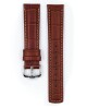 Řemínek Hirsch Grand Duke - zlatohnědý - 18 mm - L – Standardní délka (doporučujeme) - 16 mm - Stříbrná - thumb (1)