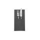 Westmark Sada kapes na příbory COZY, 22 x 11 cm, 4 ks, antracit - thumb (1)