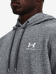 Pánská mikina Under Armour  Essential Fleece Hoodie-GRY XXL - thumb (2)