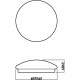 svítidlo Philips Moire 6W 640lm 4000K 22.5cm, bílé - thumb (2)
