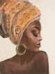 ArtFir Obraz WOMAN 565A | béžová 60 x 80 cm - thumb (0)