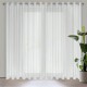 ArtFir Záclona AIDEN K | bílá 300 x 250 cm - thumb (0)