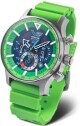 Vostok Europe Expedition North Pole Solar Power Chronograph VR42-595A733 - Zelený silikonový řemínek - thumb (1)
