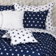 4Home Bavlněné povlečení Stars Navy blue, 140 x 200 cm, 70 x 90 cm - thumb (7)