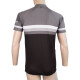 Pánský cyklistický dres Sensor  Cyklo Summer Stripe Black/Grey L - thumb (4)