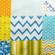4Home Krepové povlečení Patchwork blue, 140 x 200 cm, 70 x 90 cm - thumb (7)