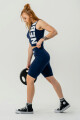 Dámské tílko Nebbia Barbell Therapy Snatched Blue XS - thumb (2)