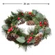 Vánoční zdobený věnec Milano, 28 cm - thumb (2)
