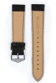 Řemínek Hirsch Merino - černý, mat - 20 mm - M – Střední délka - 18 mm - Zlatá - thumb (3)