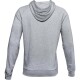 Pánská mikina Under Armour  Rival Fleece Hoodie grey XXL - thumb (3)