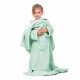 Decoking Deka s rukávy Lazy Kids mátová, 90 x 105 cm - thumb (1)