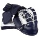 Lapačka Bauer Supreme MVPRO White/Navy Intermediate na levou ruku (normální) - thumb (1)
