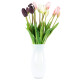 Umělý svazek Tulipánů růžová, 39 cm - thumb (3)