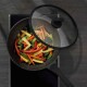 Kela Wok pánev s poklicí STELLA NOVA, litý hliník, černá, 30 cm, 5 l - thumb (1)
