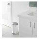 Simplehuman Pedálový půlkulatý koš 6 l, bílá - thumb (5)