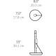 Simplehuman Držák na papírové utěrky, pro role do 17 cm, bílá ocel - thumb (2)
