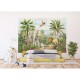 Dětská fototapeta Colourful Jungle 252 x 182 cm, 4 díly - thumb (2)