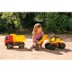 Lena Bagr žlutočerný Giga Trucks plast 80cm v krabici 70x35x29cm 02141 - thumb (1)