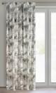 ArtFir Zatemňovací závěs SANDY P | šedá/květy 140 x 300 cm - thumb (2)