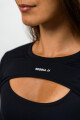 Dámské bolero Nebbia True Hero Fitness Longsleeve Bolero black XS/S - thumb (1)