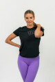 Nebbia FIT Activewear s krátkým rukávem 440 černá - thumb (0)
