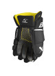 Hokejové rukavice Bauer Supreme M3 Black/White Junior 11 palců - thumb (1)