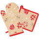 Home Elements Kuchyňská chňapka s magnetem a podložka Vánoční srdce, 18 x 32 cm, 20 x 20 cm - thumb (0)