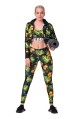 Dámské legíny Nebbia Ocean Selected High-waist performance leggings 567 jungle green S - thumb (3)