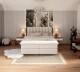 FDM Manželská postel LINCOLN Boxspring | krémová 180 x 200 cm - thumb (0)