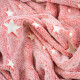 4Home Deka Soft Dreams Stars svíticí červená, 150 x 200 cm - thumb (1)