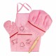 Bigjigs Toys Set šéfkuchařky, růžová, 8 ks - thumb (0)
