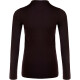 Dámské tričko Endurance  Yalia Seamless Wool Print LS Baselayer Dark Purple L/XL - thumb (2)