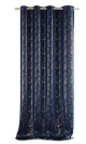 ArtFlhf Stínicí závěs VELVET LIGHTNING K | 140 x 270 cm Barva: Modrá - Navy - thumb (1)