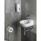 AQUALINE 1319-73 Emiko dávkovač tekutého mýdla nástěnný 1000 ml, bílá - thumb (1)