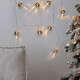 Solight LED vánoční řetěz rolničky, 10x LED, 1,5 m, 2x AA - thumb (1)