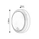 Rabalux 77029 venkovní nástěnné/stropní LED svítidlo Hitura, bílá - thumb (5)