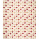 Home Elements Ubrus Srdcový motiv, 120 x 140 cm, 120 x 140 cm - thumb (0)