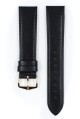 Řemínek Hirsch Osiris (NO QR) - černý - 16 mm - M – Střední délka - 14 mm - Zlatá - thumb (2)