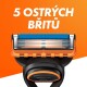 Gillette Náhradní hlavice 8 ks + holicí gel Fusion5 - thumb (3)