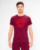 Pánské tričko BIDI BADU  Protected Leafs Chill Tee Bordeaux M - thumb (0)