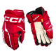 Hokejové rukavice CCM Tacks XF PRO Red/White Junior 11 palců - thumb (0)