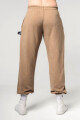 Pánské tepláky Nebbia  Gym Sweatpants Baggy Style GYM BRO Light Brown M - thumb (1)