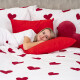 4Home Bavlněné povlečení Red Hearts, 160 x 200 cm, 70 x 80 cm - thumb (5)